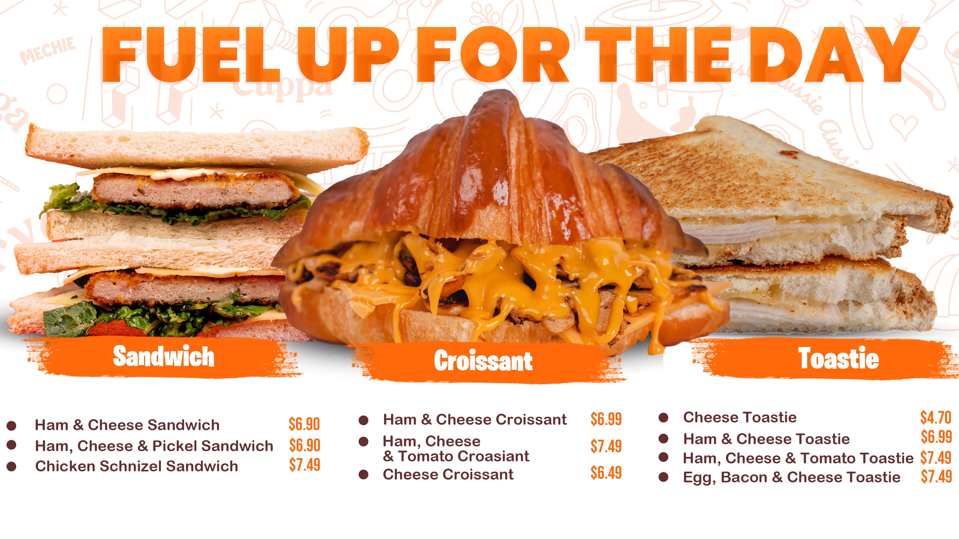 FUEL UP FOR THE DAY